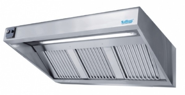 Emhætte med ventilator - Vægmonteret dybde 900 mm - Med belysning-0 Emhætte med ventilator - Vægmonteret dybde 900 mm - Med belysning-0