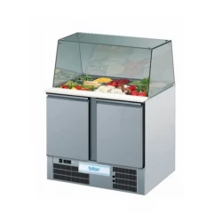 Rilling saladette /displaydisk GN 1/1 - 2 dørs-0
