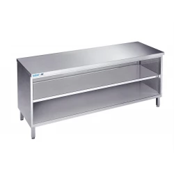 Arbejdsskab uden dør - uden bagkant - 600 mm x 1900 mm-0