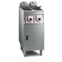 FriFri Friture 2x7,5 kW - SuperEasy 411 med filtersystem og oliepumpe-0