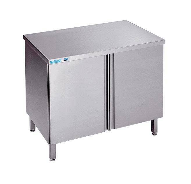 Arbejdsskab med låger - uden bagkant - 600 mm x 400 mm-0 Arbejdsskab med låger - uden bagkant - 600 mm x 400 mm-0