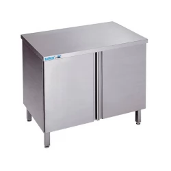 Arbejdsskab med låger - uden bagkant - 700 mm x 600 mm-0